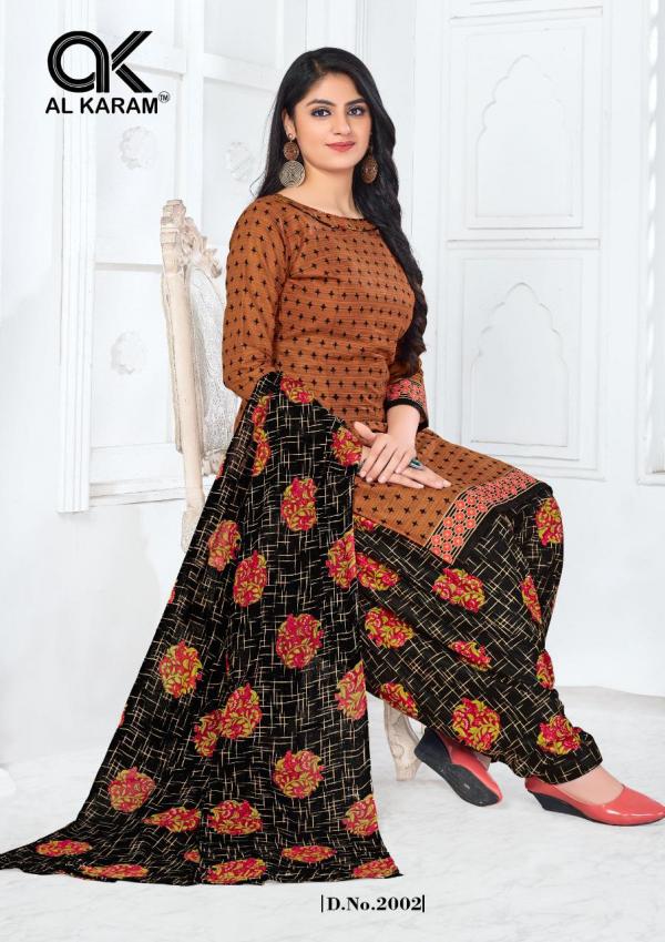 Al karam Amber Patiyaal Vol-2 Cotton Patiyala Designer Dress Material